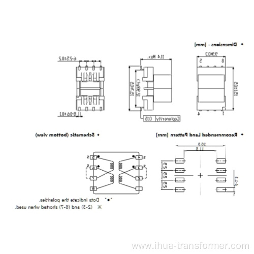 Power pluse transformer for Electrical Control System